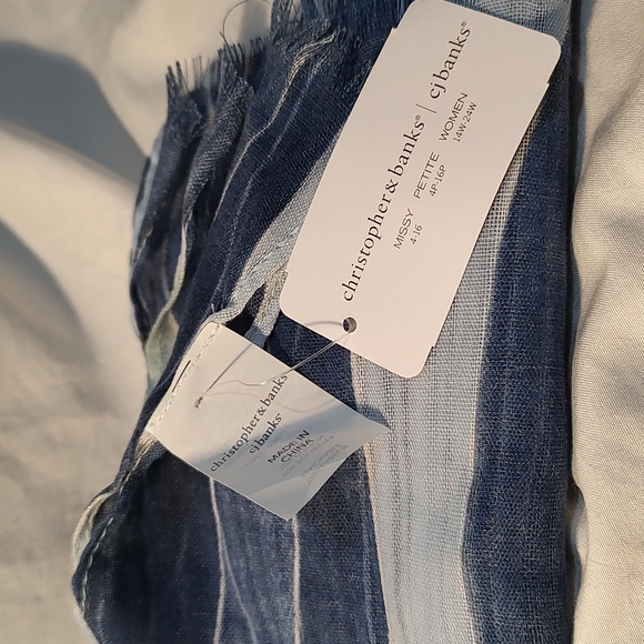 CHRISTOPHER and BANKS scarf - Picture 2 of 4